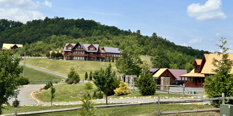 Statamic Flat Camp 2023's venue in the Blue Ridge Mountains of North Carolina