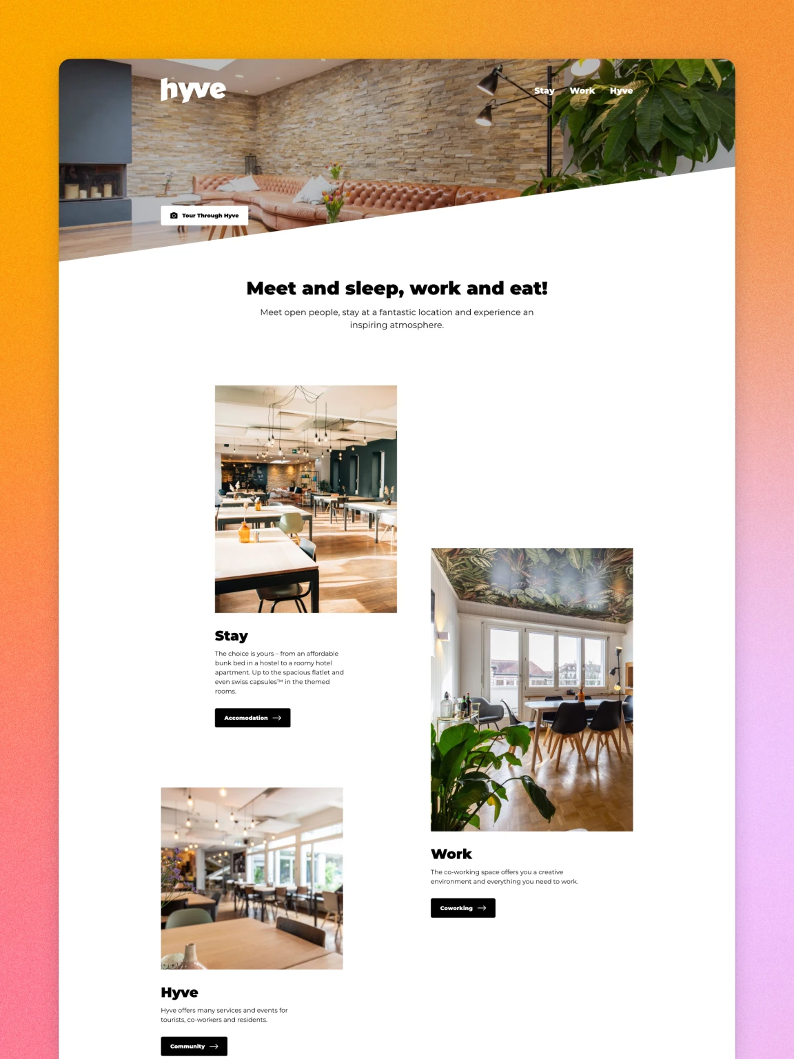 Screenshot of Hyve