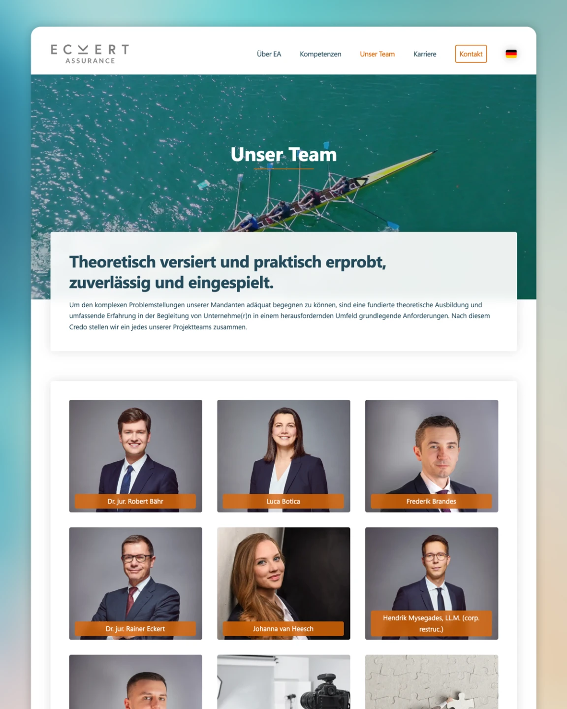 Screenshot of ECKERT ASSURANCE