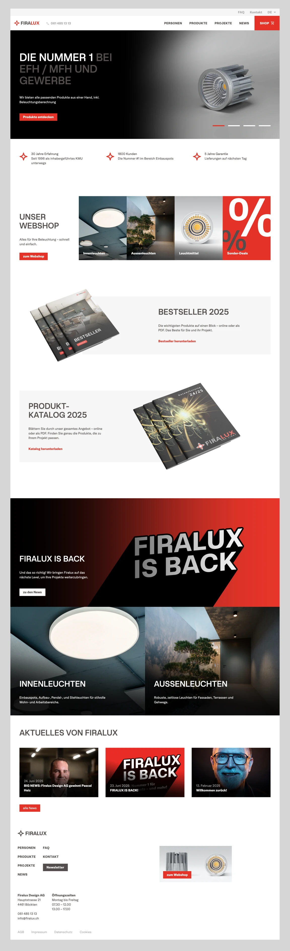 Screenshot of Firalux