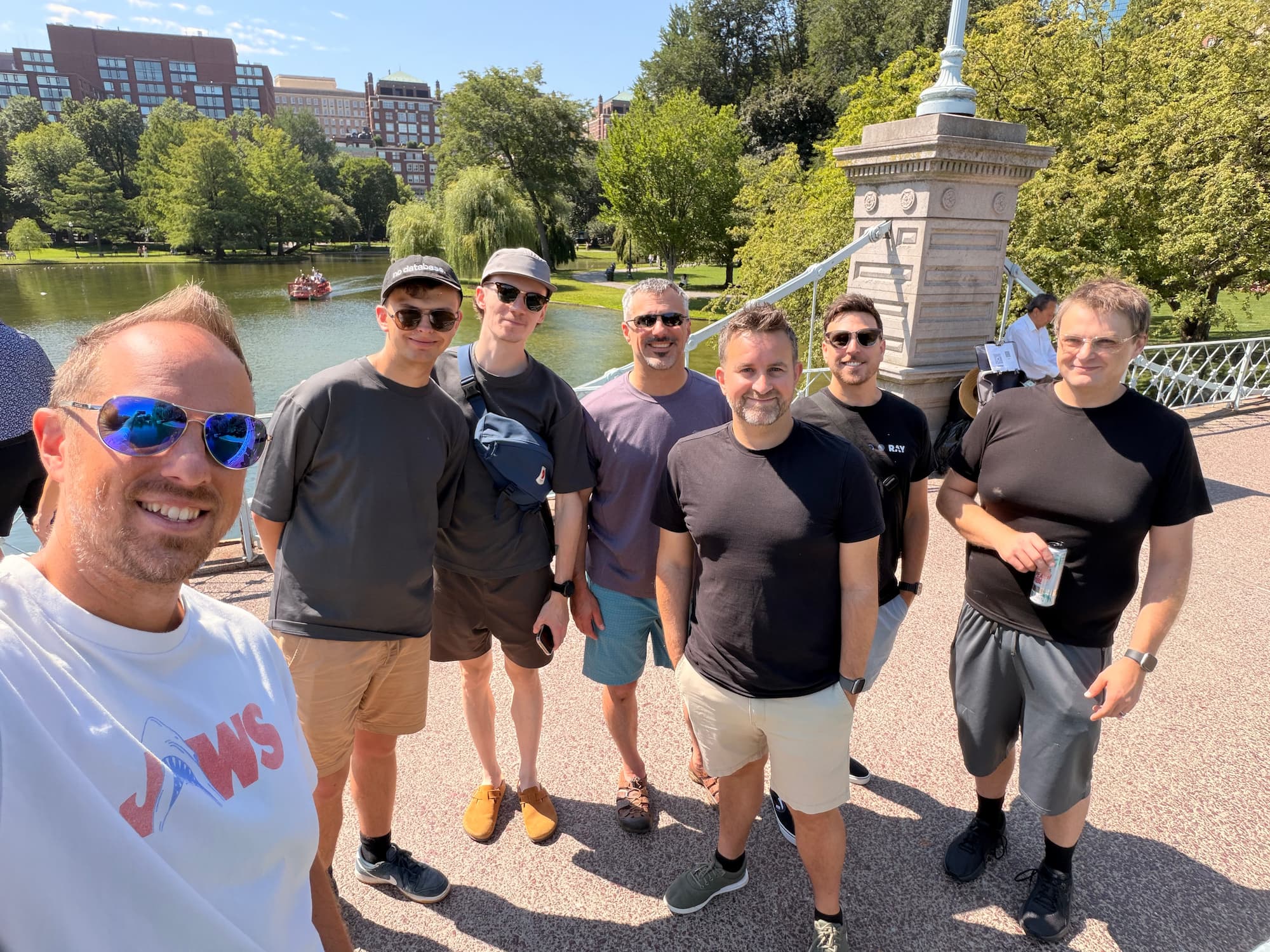 Statamic team selife at Laracon US 2026