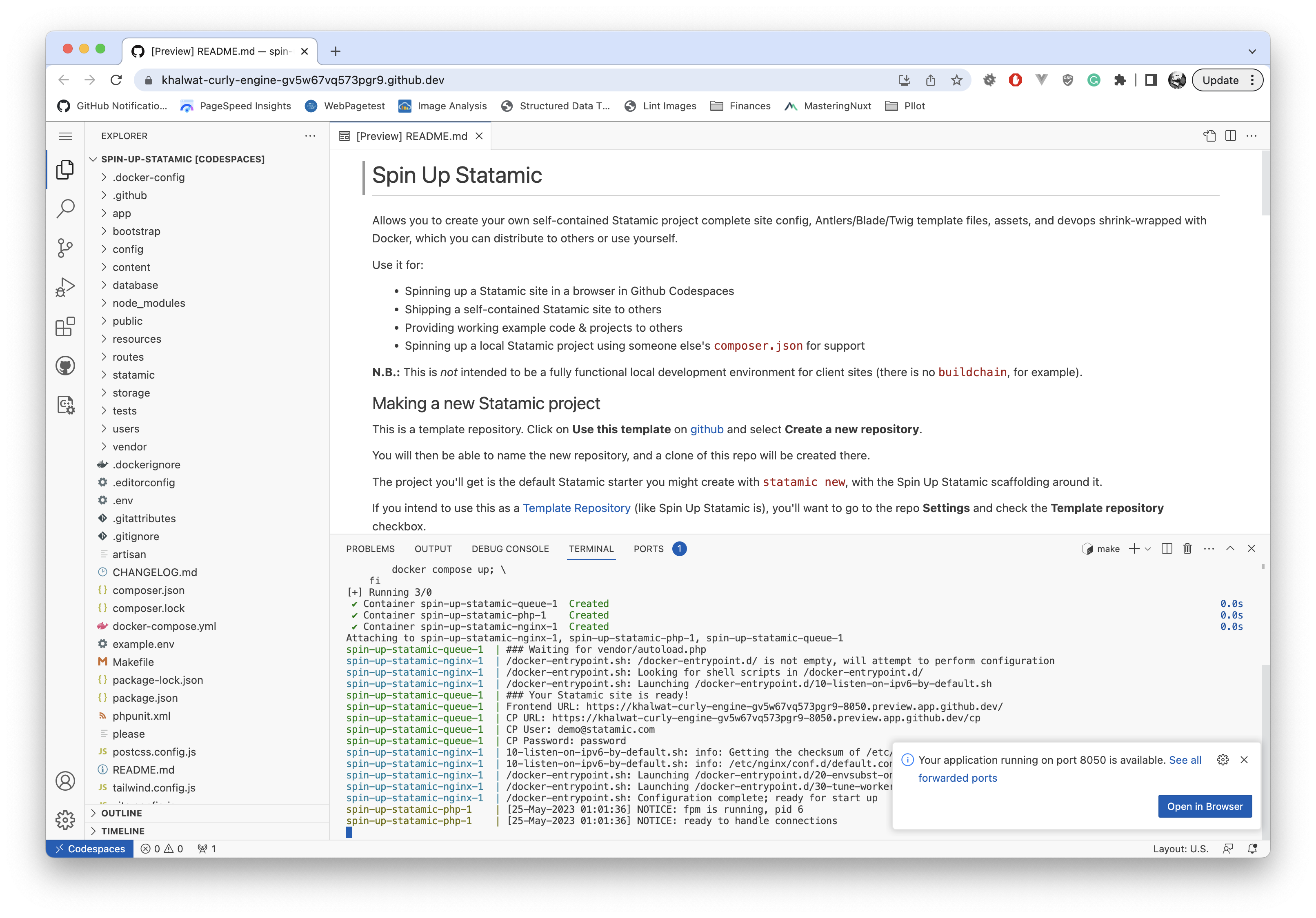 Spin Up Statamic Starter Icon