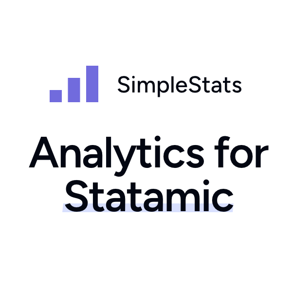 SimpleStats - Revenue attribution analytics for Statamic apps Thumbnail
