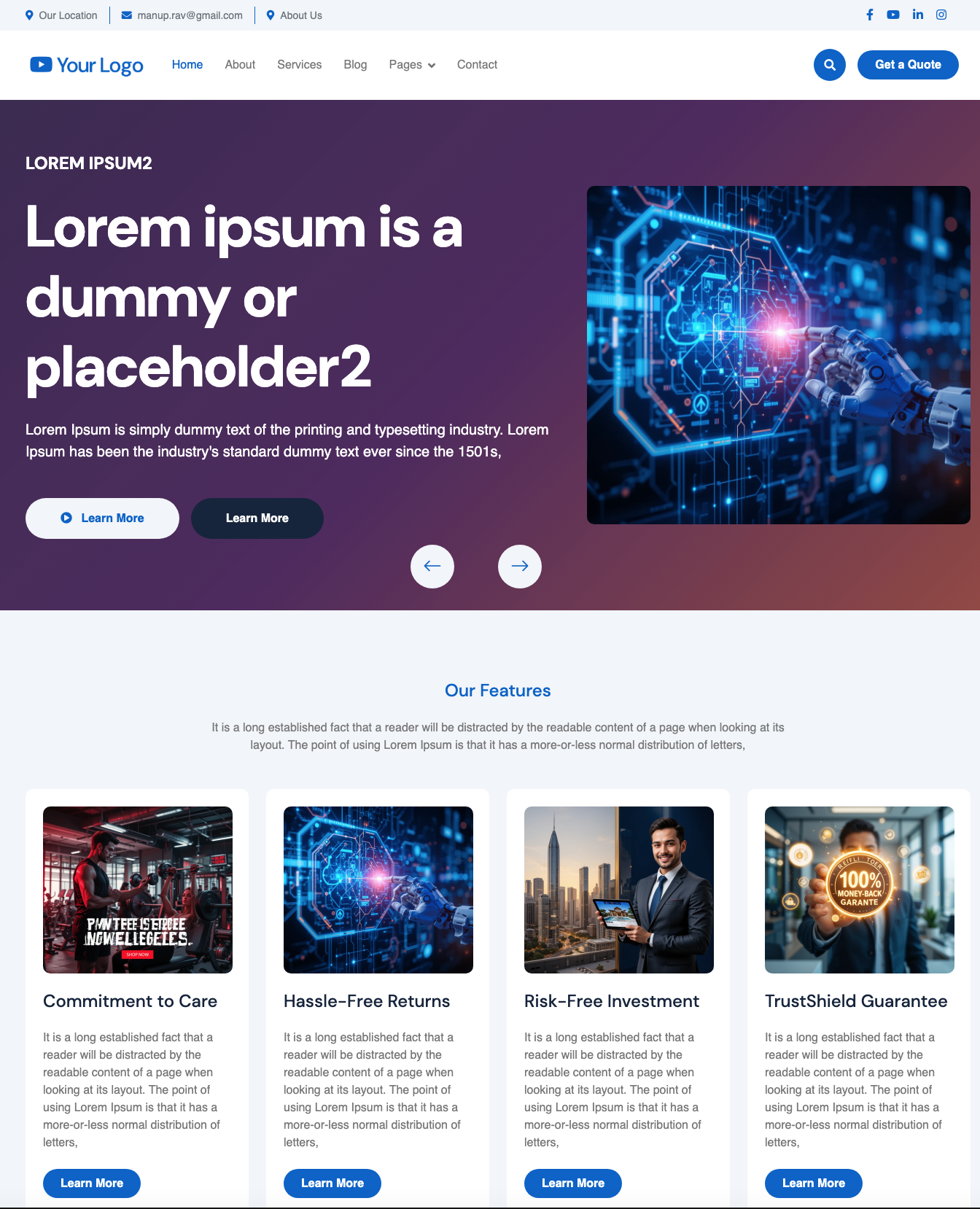 Vtalis – Multi-Purpose Statamic Starter Kit Icon
