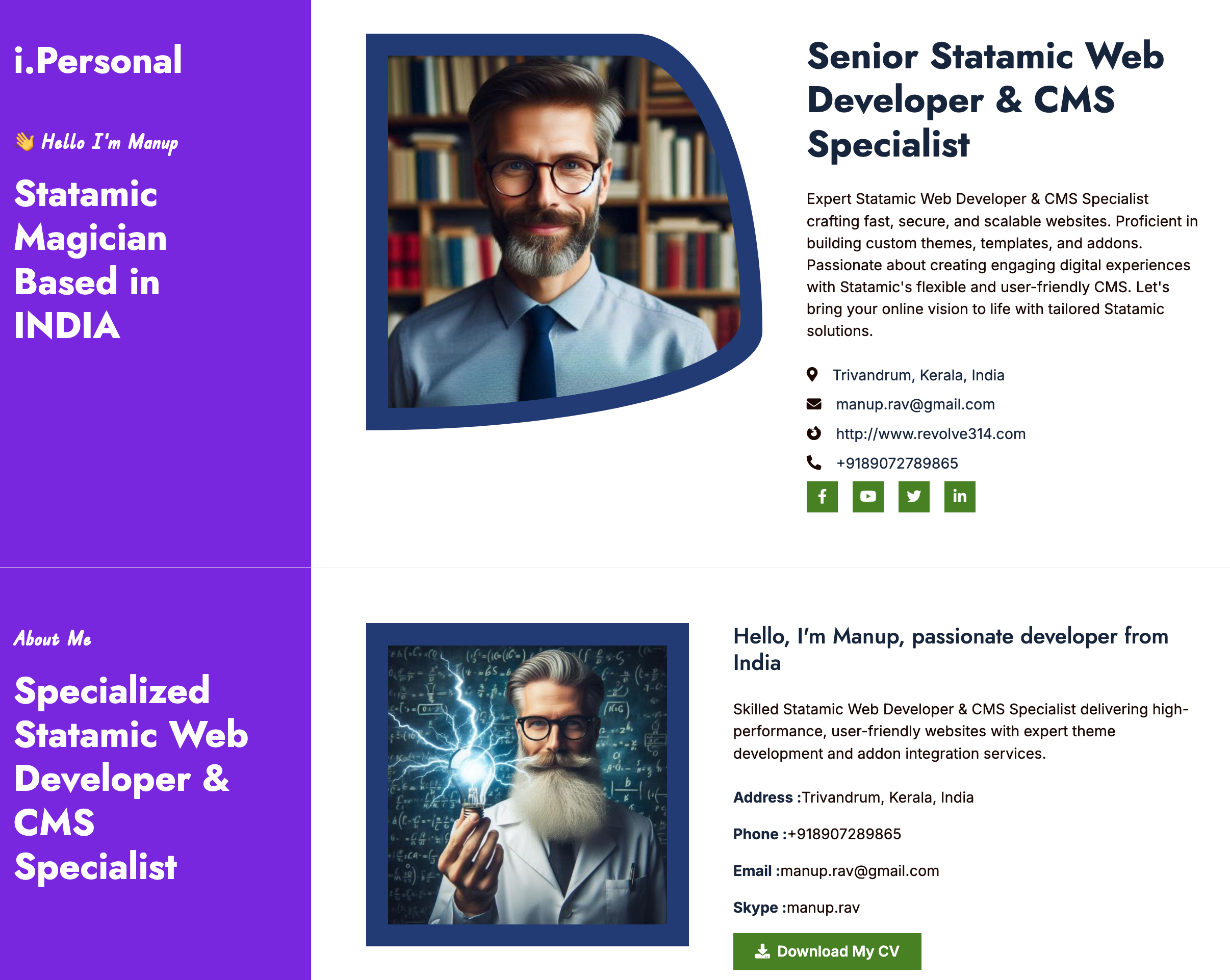 PersonaX – Multipurpose Portfolio Kit Icon